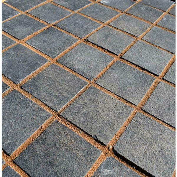 Black Limestone Natural 100x100 Cobble Setts 1m2