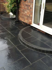 Natural Black Limestone Slabs